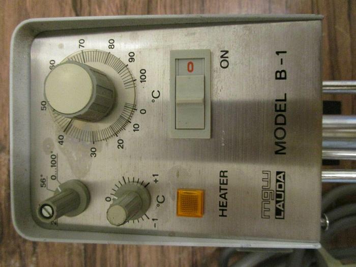 Used MGW LAUDA B-1 WATER BATH THERMOSTAT