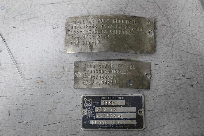 Used Goulds 3196 13" MTX Power End #44028