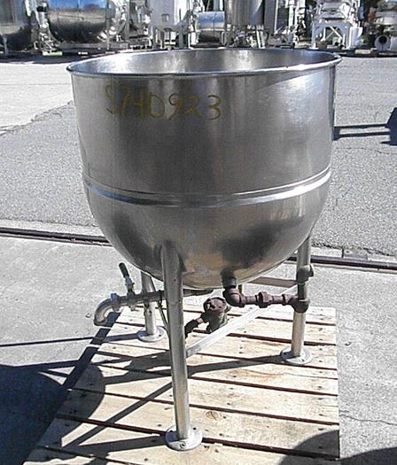 Used Kettle, 80 Gallon, S/st, Jkt, Groen, Mdl F80, #S740923