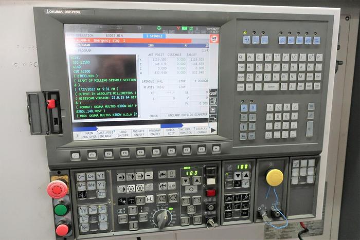 Used 2006 OKUMA Multus B300-W