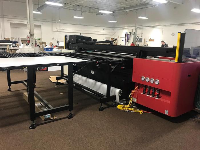 Used 2015 Agfa Anapurna M2500i Hybrid Flatbed