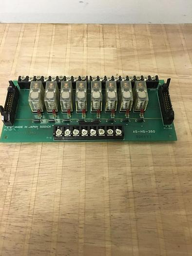 Used Sodick, AS-HS-350, PC board, S/N-1997Y1