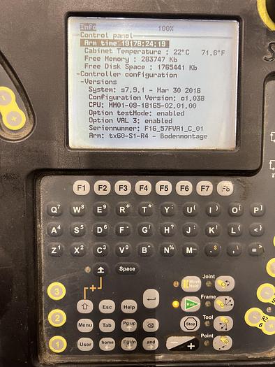 Used 2016 Stäubli TX60 průmyslový robot