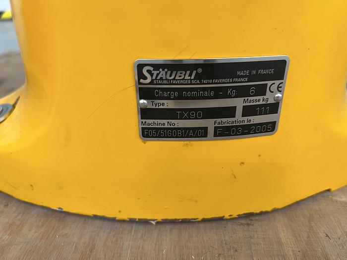 Used 6 axis Industrial robot without controller