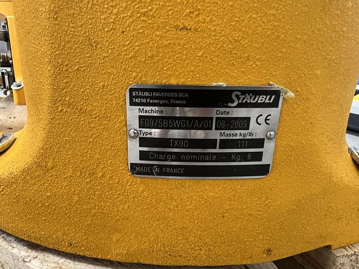 Used 2009 Stäubli TX90L