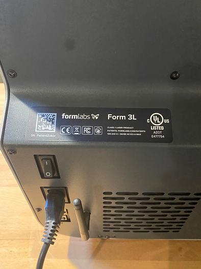 Used 3D Tiskárna Formlabs Form 3L