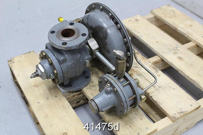 Used Fisher 2" Steam Valve, With 1098-EGR Actuator #41475