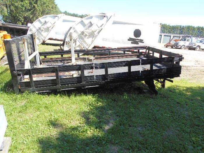 Used 14ft. Flatbed w/ Stake Racks