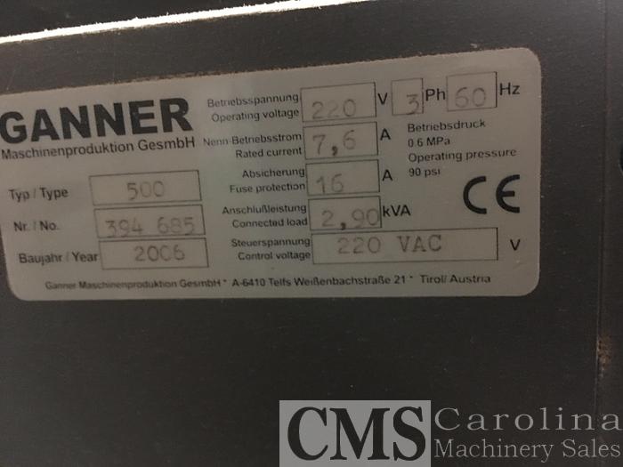 Used 2006 Gannomat Optima 25 Boring Machine