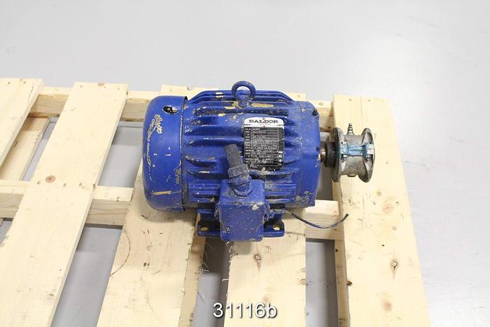Used Baldor EM3664T 2 Hp AC Motor, 1170 RPM, 460 Volt #31116