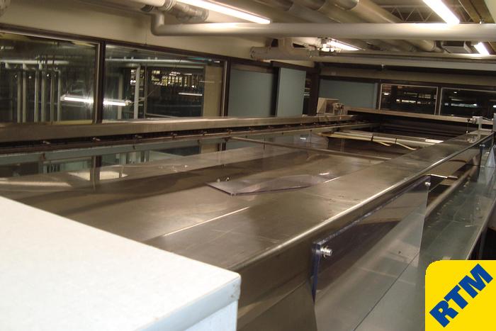 Used Chocolate Moulding Line complete with packaging machinery