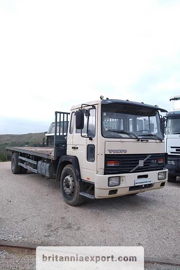 Used 1990 VOLVO FL617 Intercooler flatbed truck