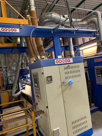 Used Velvet Shearing line COMET w.w. 1800 year 2000