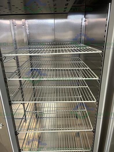 Used McCall  1-1045C Double Door Stainless Steel Refrigerator 49 Cu, Ft., 115V