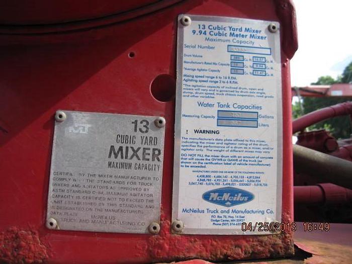 Used 1980 Challenger Semi Trailer Concrete Mixer #5075