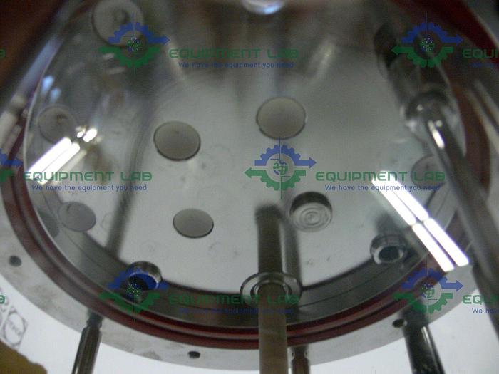 Used Braun 880 141/0 13.7L 1.3 bar 124C Schott Gerate Glass Bio Reactor + .75kW Motor