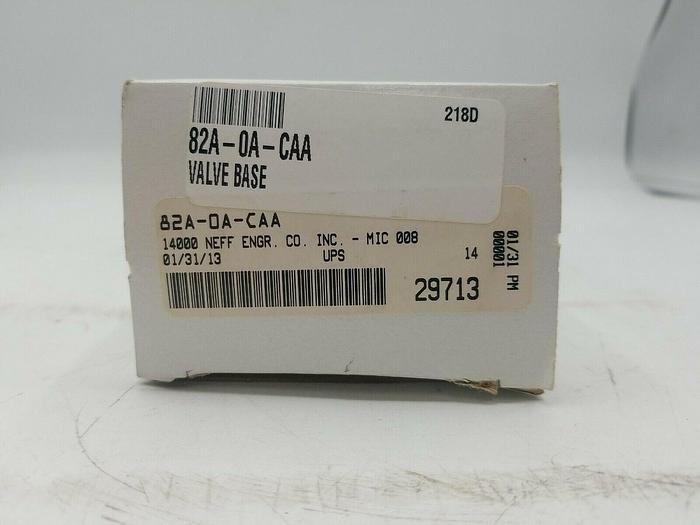 Mac 82A-0A-CAA Manifold Base