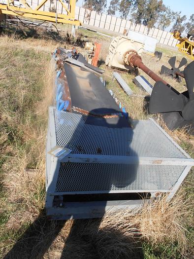 Used Feeder, Belt, 24" x 18', Carbon Steel, Rubber Belt, 3 HP, #C740546