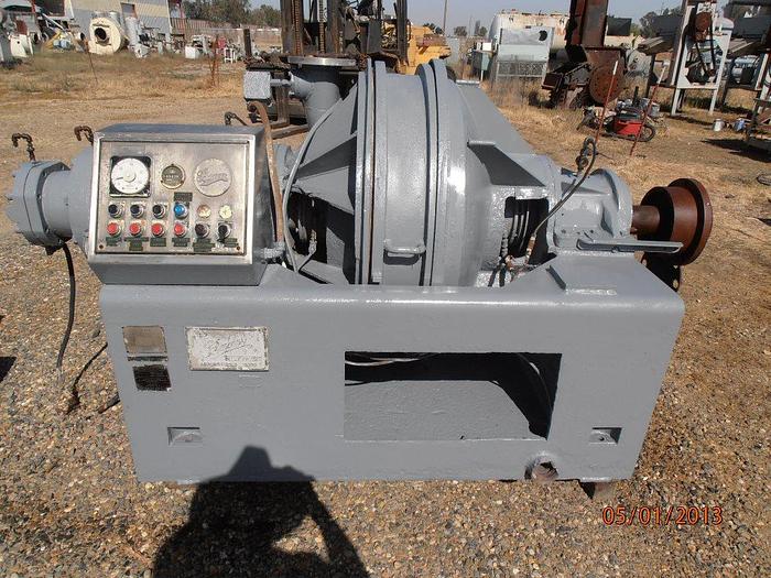 Used Refiner, Bauer, Mdl 442, 300 HP, Single Disc, #C730783