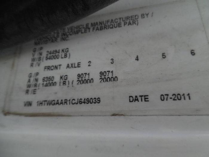 Used 2012 International E-line Truck