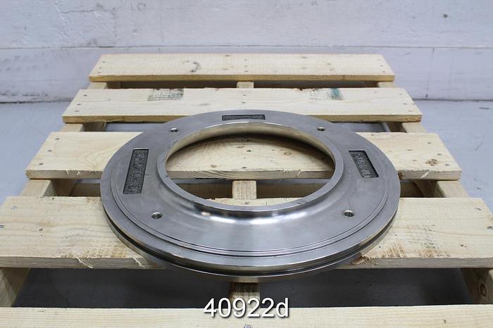 Unused Goulds 3175 8x10x14 / 8x10x18H CD4MCU Suction Side Plate #40922