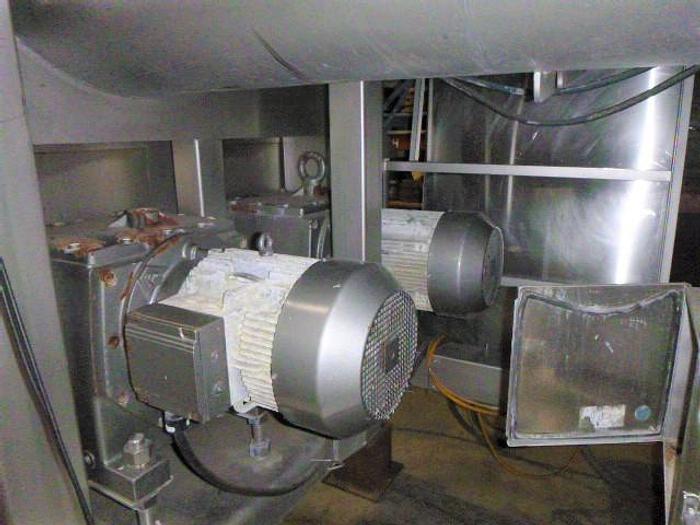 Used FPEC Intermeshing Dual Paddle Blender; Md#814, 5000Lbs Capacity, Vacuum and CO2