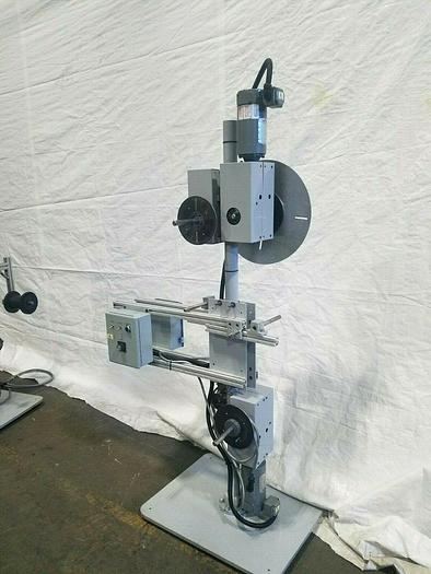 Used Motorized Stock Reel with Boston Gear Controls material payoff Feed