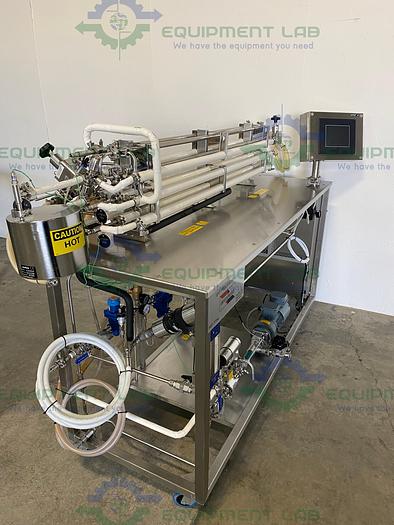 Used Armfield FT94LT HTST/UHT Mini Pilot System Pasteurization Skid w/ Flowmeter