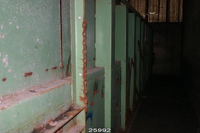 Used Mill Hill  Pulper Feed Conveyor, Approximately 43 Feet Long, 7 Feet Wide Between Sidewalls, 100 Inches Wide Overall, 7 Feet Tall. #25992