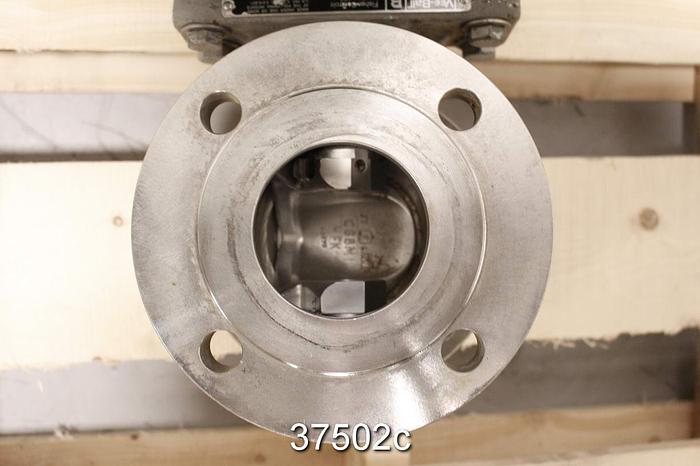 Used Fisher V-150 3" Control V-Ball Valve #37502