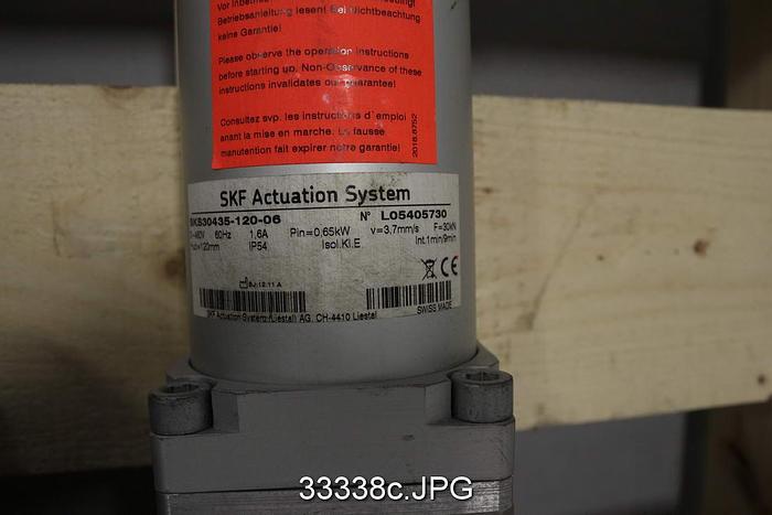Unused SKF SKS30435-120-06 Electronic Actuator Cylinder #33338