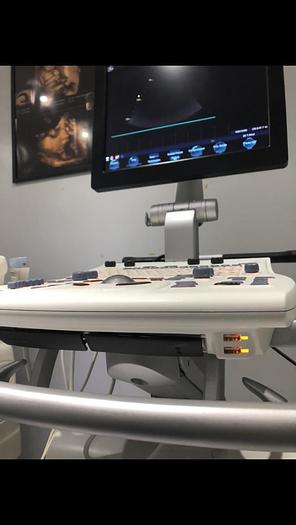 Used GE Vivid S6 Ultraschallsystem mit Flat Monitor, 2x Sonden