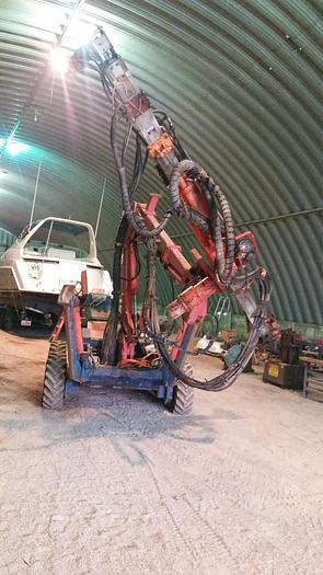 Used HB12180 Tamrock Commando 300 rubber tired blast hole drill