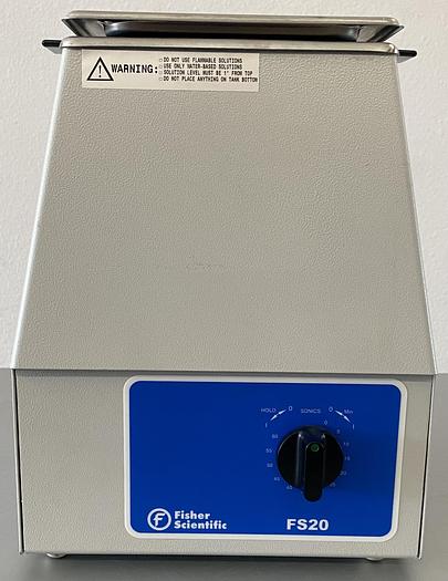 Used Fisher Scientific FS20 Ultrasonic Cleaner 3/4 Gal