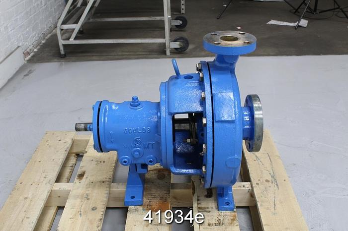 Used Goulds 3196 2x3x13 Pump, SS Casing, 5-Vane SS Impeller #41934