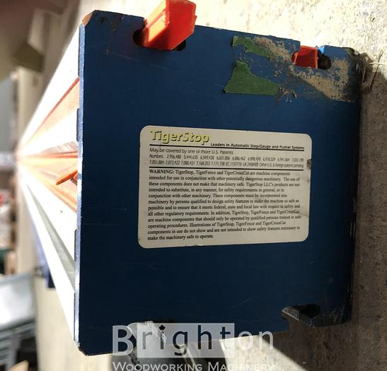 Used TigerStop TS12 Used Automated positioning system