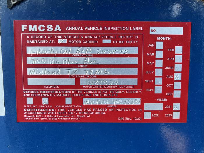 Used Gardner Denver 2250T Triplex Frac Pump
