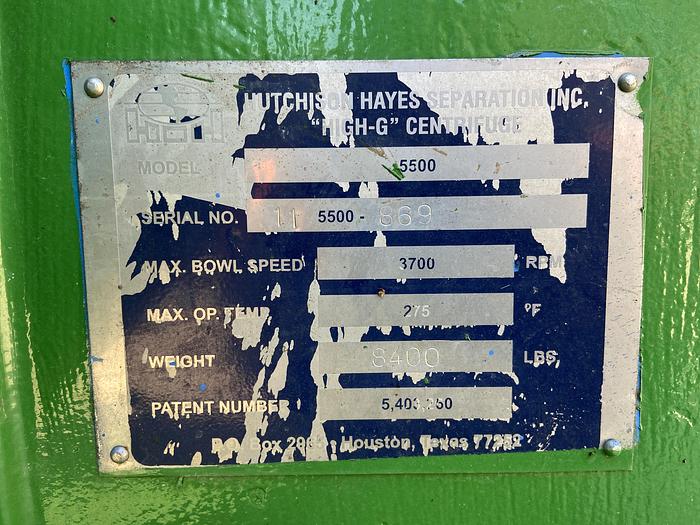 Used 2014 Hutchison Hayes 5500 Standard