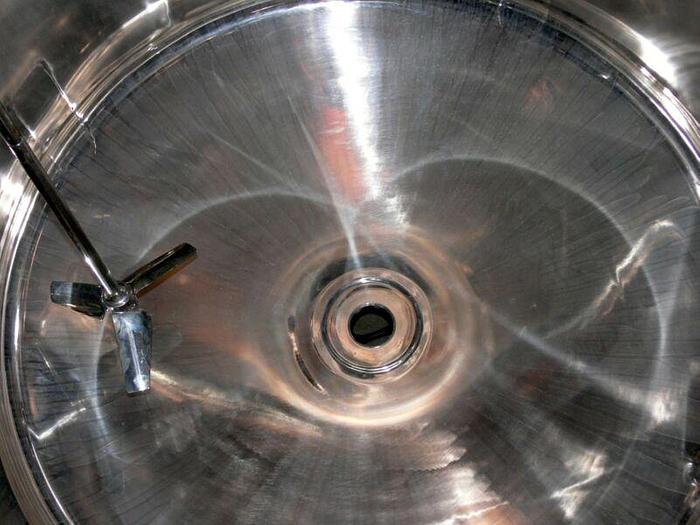 Used DCI 500 Gallon Stainless Steel Single Walled Tank/ Reactor / Pressure Vessel