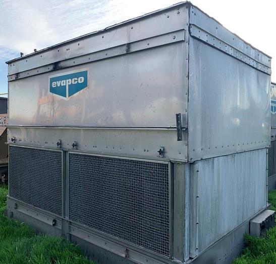 Used Refrig, Cooling Tower, 674 Ton, 316 S/st, Evapco, Dual Cell #S743639