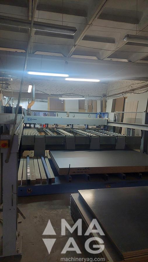 Used 2012 HOLZMA Optimat HPL 350/38/22/ Panel Saw