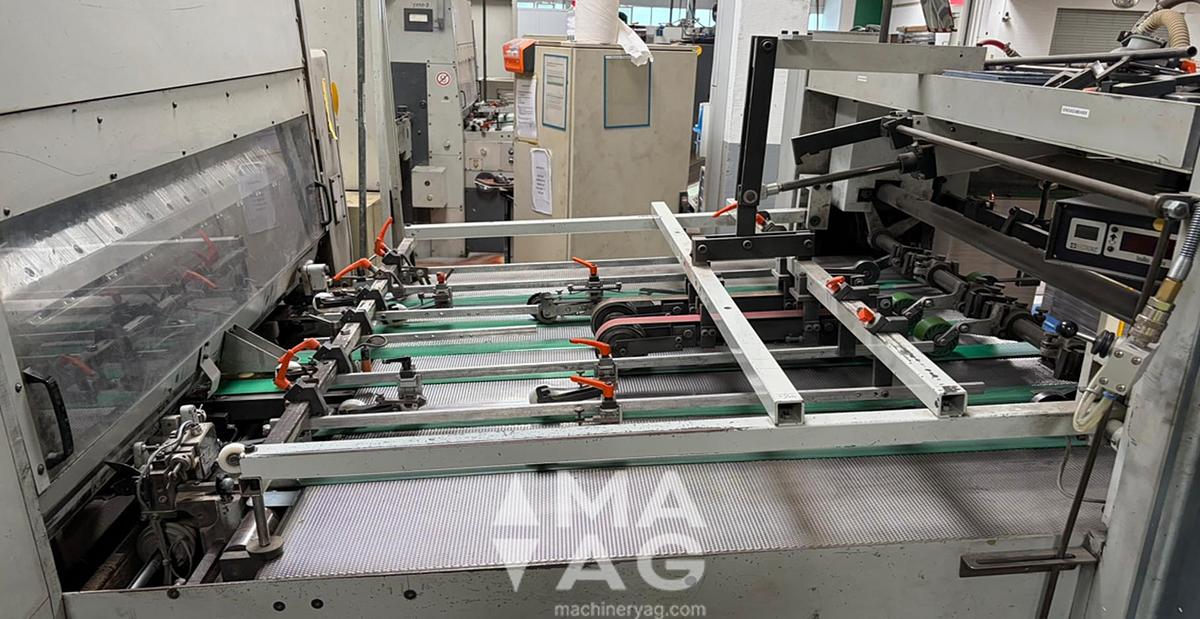 Used 1982 Bobst AUTOPLATINE SP 142-E Automatic Die-Cutting