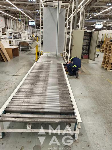 Used Palletizer & Signode bundle strapper 