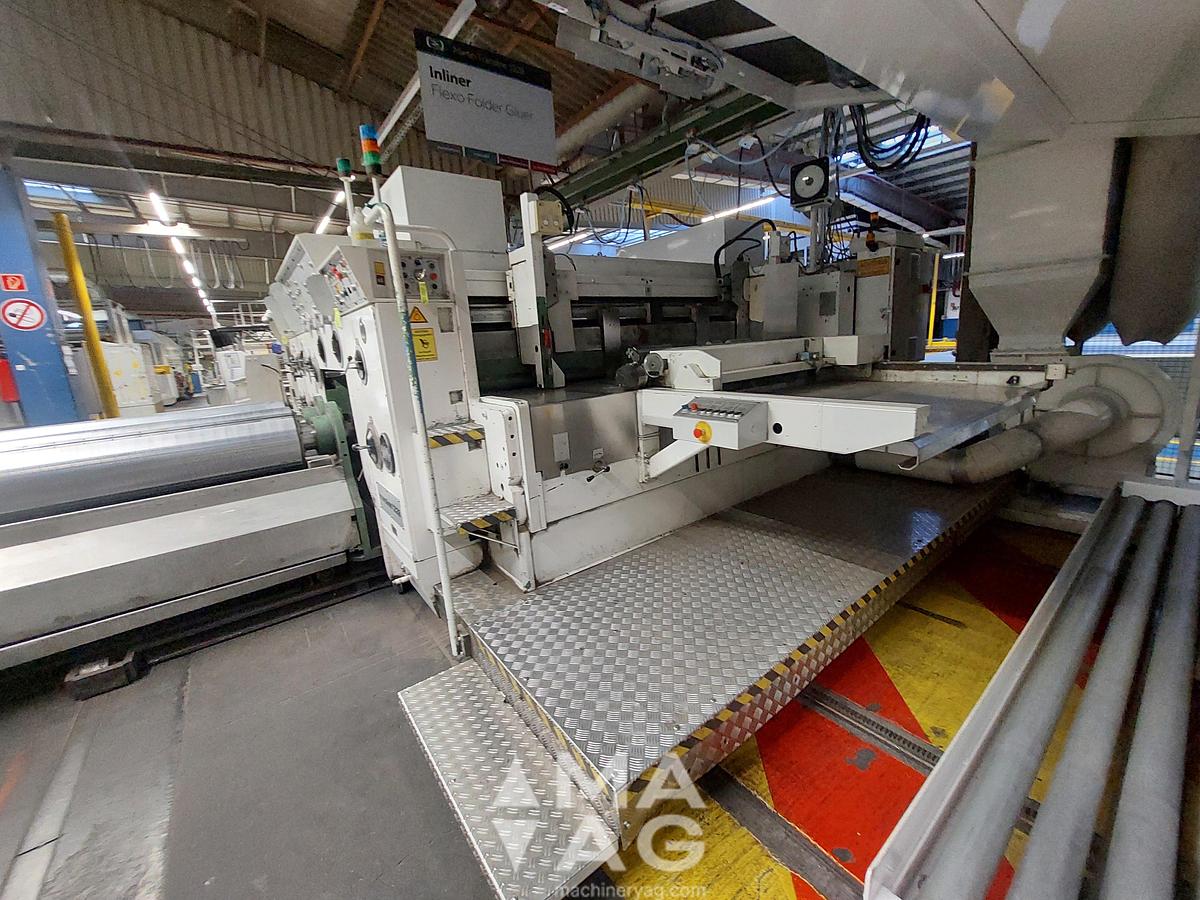 Used MARTIN 1228 Transline 2 Flexo Folder Gluer