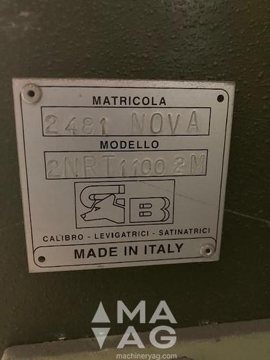 Used Wide belt sander CB 2NRT 1100, 1998