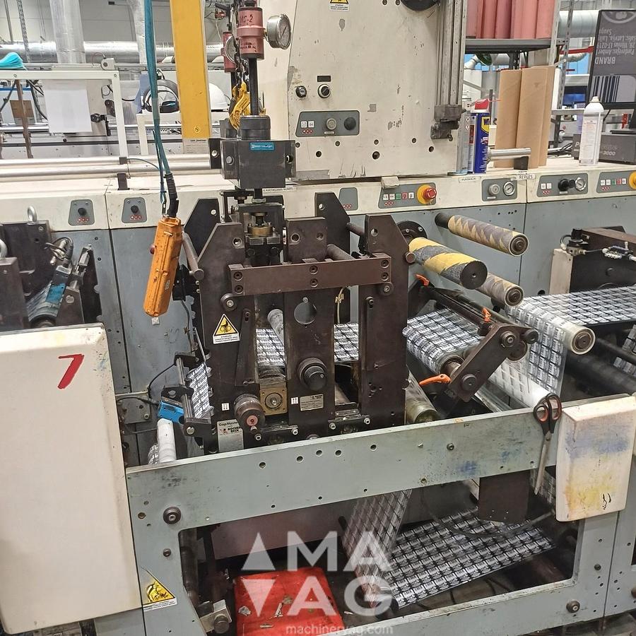 Used MPS EF 330/ 7 color LABELPRESS, 2005