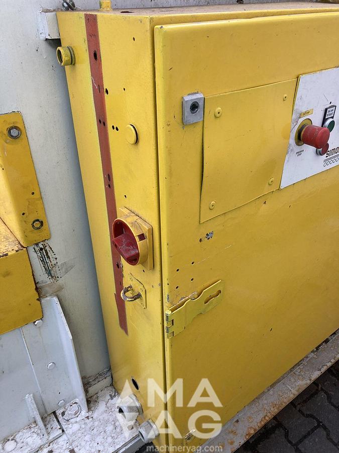 Used Simon Waste shredder