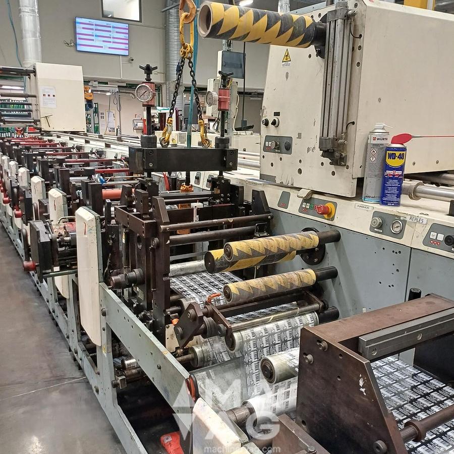 Used MPS EF 330/ 7 color LABELPRESS, 2005