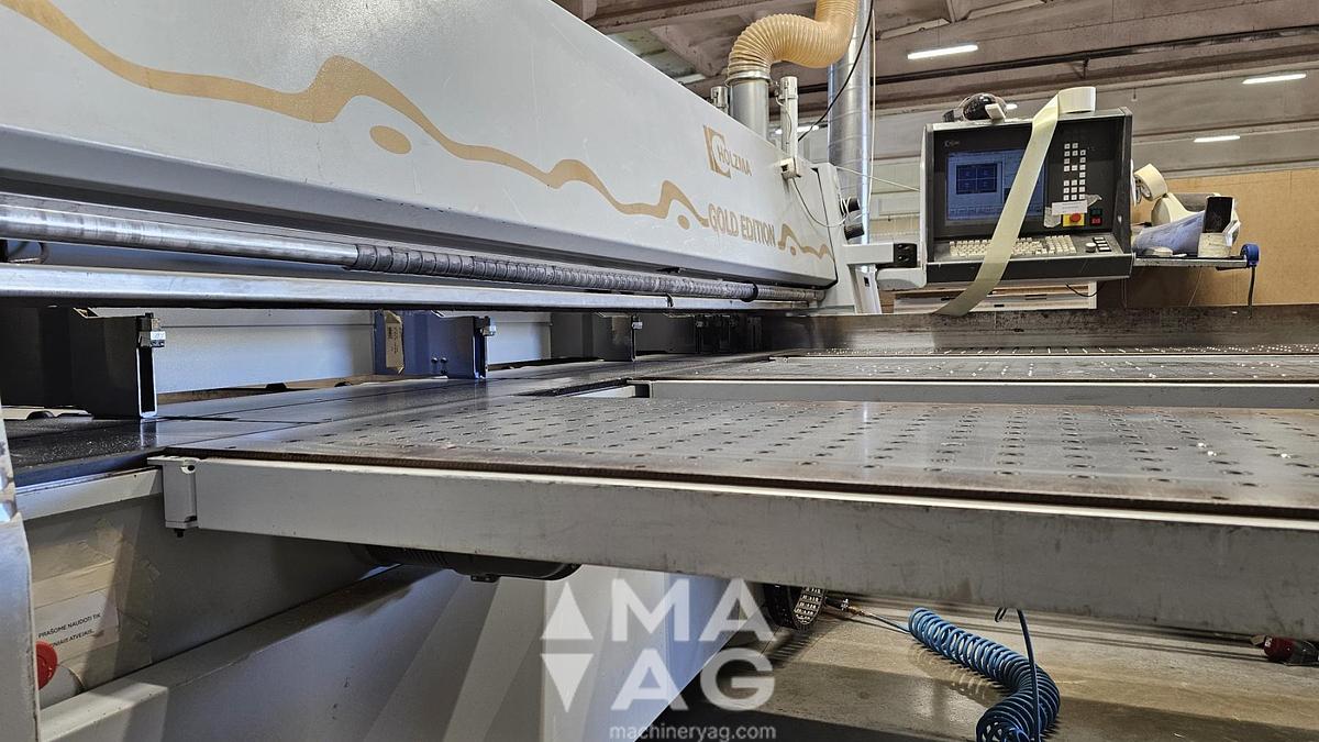 Used HOLZMA OPT HPP 82/31/GE, 2002 Gold Edition Beamsaw