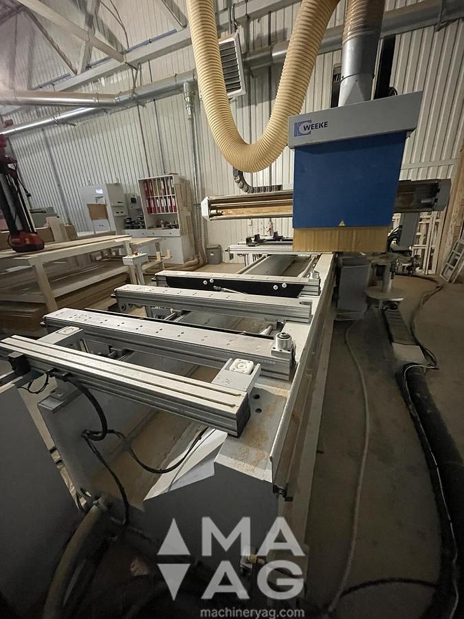 Used Homag Weeke Optimat BHC Venture 3, 2004